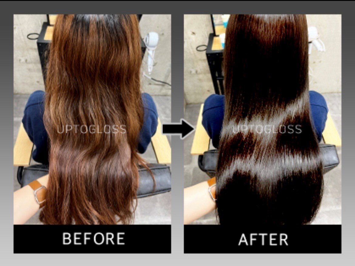 髪質改善☆高濃度水素トリートメント『UP TO GLOSS』 すぐに効果が実感