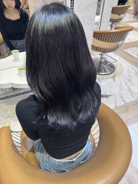 ロンドローズ 名古屋(Lond damaskRose) 顔周り ダブルカラー 名駅 ブリーチ 髪質改善 ボブ 韓国895