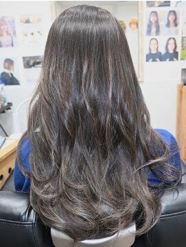 ナクレヘアー(nacure hair) 広がり抑えたリケラ髪質改善ストレッチトリートメントケアカラー