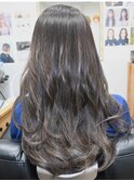 広がり抑えたリケラ髪質改善ストレッチトリートメントケアカラー