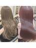 ◆平日限定【ダメージケア艶髪に】メテオ髪質改善酸熱TR+カラー+カット