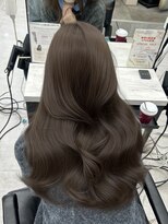 アッシュグレージュ  グレージュ  透明感カラー