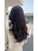 美髪カラー×ピンクブラウン