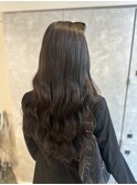 プルエクステ10代20代暗髪ロング韓国スタイル大阪エクステ