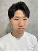 メンズビジネスパーソンフェザーサイドパート
