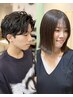 当日18：30まで受付【しっかり相談できる◎】似合わせカット+ヘッドスパ5500