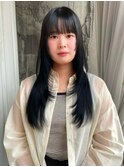 レイヤー×ブルーブラック