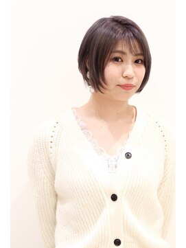 ゴーオン(Go/ON) ショート×パープルグレージュ