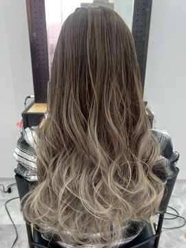 ミルシンク(1005mille cinq) バレイヤージュ/ハイトーン/ハイライト/グレージュ