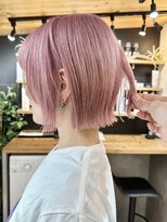キラ 静岡(KILLA)&nbsp;ハイトーン/ホワイトベージュ/レイヤーボブ/ピンクベージュ/静岡