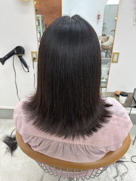 リズ 星ヶ丘(riz) 外ハネレイヤー　水素カラー