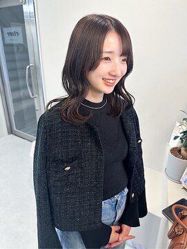 レイヤーカット/艶髪/透明感ナチュラルブラウン