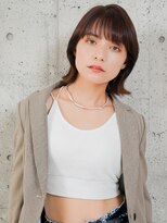 ニューヨークニューヨーク 樟葉店(NYNY)&nbsp;ゆるふわミディアム/ハッシュカット/ベージュ/韓国レイヤー