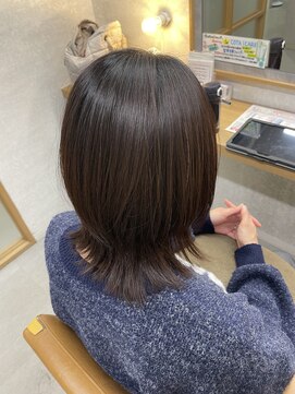 エマ 日吉(emma) 切りっぱなしローレイヤースタイル*emma日吉【個室型サロン】