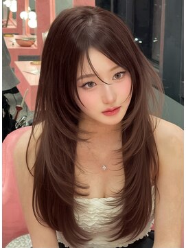 ボタン シブヤ(VOTAN SHIBUYA) ハイレイヤー/ミルクティー/顔まわりカット/ウォームベージュ