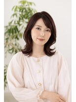 ビューティータナカ 町田小田急店(Beauty TANAKA) 【町田小田急8F】 上品ミディアムレイヤー 大人スタイル