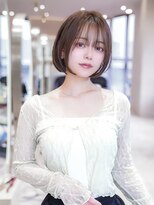 ハバナ 新宿(HAVANA)&nbsp;顔周りレイヤーボブ/丸みショートボブ/髪質改善縮毛矯正