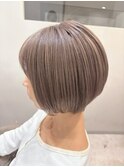 #ブリーチ#ダブルカラー#シルバーベージュ#メテオカラー