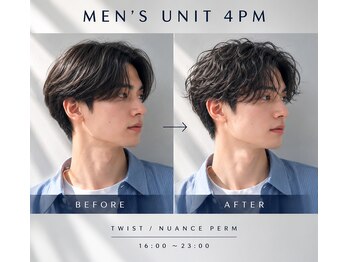 メンズユニットピーエムフォー 長町南店(UNIT  PM4)の写真/丁寧なカウンセリングで似合わせとトレンド意識した最適な施術をご提案◎日常にフィットするスタイルに♪
