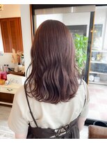セットアップ 岡山北長瀬店(SET-UP) 透明感 イルミナカラー ラベンダーブラウン ミルクティー
