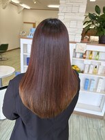 ラグゼ ヘア カミヤ luxe hair CAMIYA 掛川店&nbsp;つやつやストレート