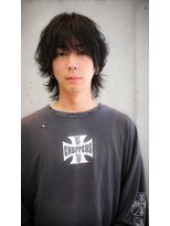 スピンオフシフト(SPIN-OFF SHIFT)&nbsp;ボブウルフ/メンズウルフ/平成ヘア/ミディアムボブ