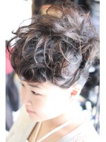 オーバーキャプテンネイキッド(OVER CAPTAIN NAKED) びんずる踊り向けヘアアレンジ*キュートモヒカンアレンジ