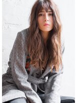 アズーア ヘアーアンドスパ(azure hair&spa)&nbsp;トレンドラフパーマロング/　３Dカラー