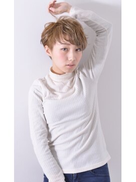 バズ ヘアーメイク(buzz Hair make) [buzz-Hair make] ショート（ミルクティーベージュ）