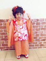 美容室 シャルドン 七五三☆ふわふわ可愛い