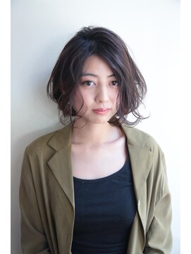 シーバイシー(CxC) ラフウェーブ/チョコレートブラウン