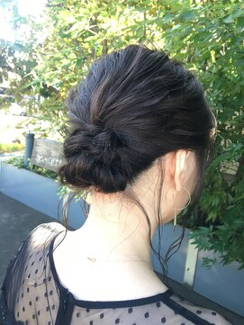 ニコット(nicott) 結婚式セット◎ボブ×アップスタイル