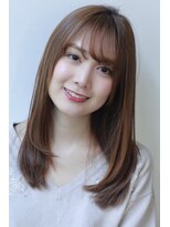 ループス(Roops)&nbsp;シースルーバンク極上ワンカールストレート