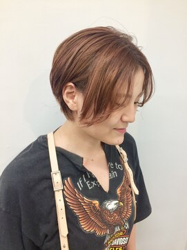 エイト 三軒茶屋店(EIGHT) ピンクベージュ×ショートボブ 9/21