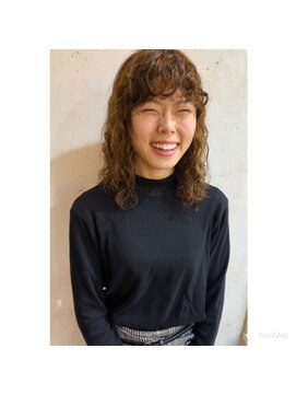 ヘアーアスクアドア(hair ask Adore) ハードパーマ!