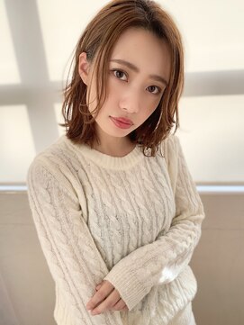 マリアバイアフロート(Maria by AFLOAT) 【添田】大人かわいいくびれミディ 抜け感ウルフ