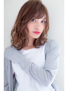 ロンドプランタン 恵比寿(Lond Printemps) 【Lond printemps水野】耳かけフォギーベージュウェーブパーマ2