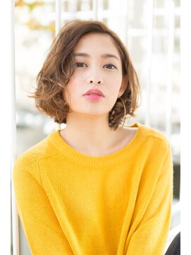 ライズ バイ レボ(RISE by REVO) 【RISE by REVO 我孫子】ふわミディ 無造作 カール 大人ボブ☆