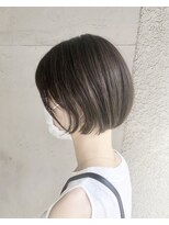 ヘアーアンドアトリエ マール(Hair&Atelier Marl)&nbsp;【Marl】ダークグレージュブラウンのショートボブ♪