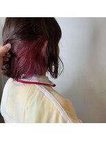 ヘアリゾート エーアイ 亀戸店(hair resort Ai) インナーカラー、ビビット