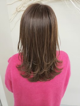 ニコ(nico...) レイヤースタイル+ラベンダーアッシュ☆