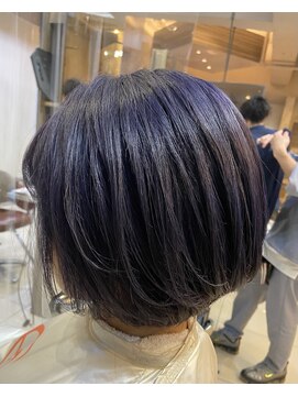 ヘアリゾートエーアイ 高田馬場店(hair resort Ai) パープルカラー