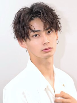 リップス 池袋(LIPPS) マッシュで出来るセンターパート！【サンライズショート】