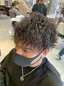 フォルテ 草薙店 ツイストスパイラルパーマ マッシュ