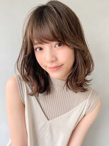 アグノス 青山(Agnos) イメチェン モード フェミニン ダークアッシュ チェリーブラウン