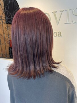 ラビス 浦和(Lovis) 魅力倍増カール/セミディ/シアーカラー/ダークアッシュ/姫カット