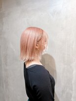 ルフレ 新宿歌舞伎町店(Reflet)&nbsp;ペールピンク/ブリーチ/ハイトーン/韓国/ヘアセット/カット