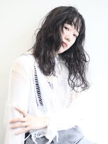 ココ 本八幡(KOKO)&nbsp;黒髪クラゲヘアーオリーブグレー小顔ココアベージュセミロング