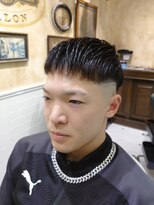 ルドローブラントオオサカ(LUDLOW BLUNT Osaka)&nbsp;【LUDLOW BLUNT】ソフトクロップヘアアートラインスキンフェード