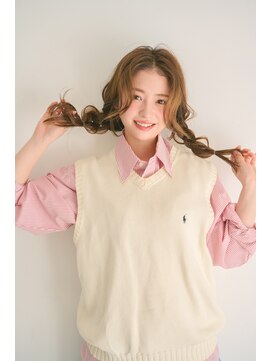 リトル ニア 町田(little×near) 大人かわいいショコラアッシュベージュ